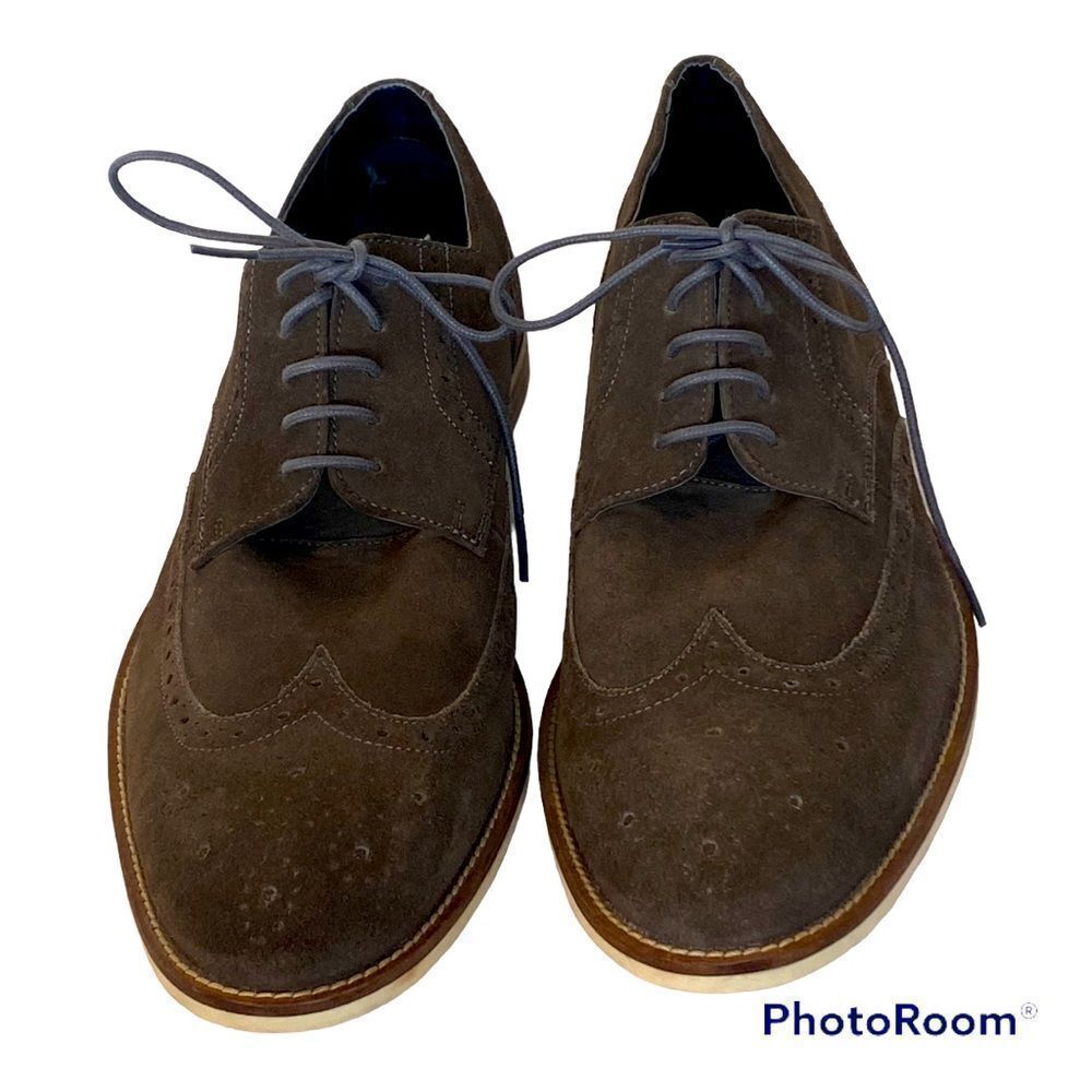 Men's Claiborne Genuine Leather Oxford